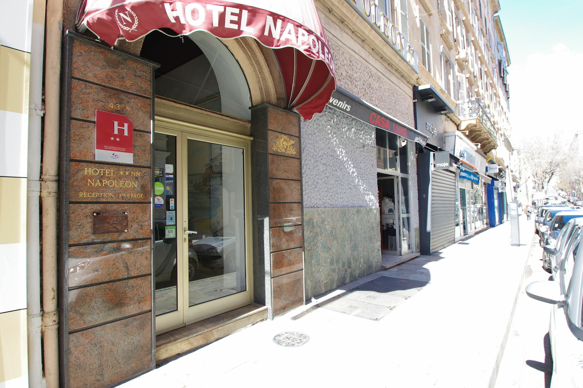Hotel Napoleon バスティア エクステリア 写真